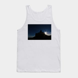 Monument Valley sun and shadow Tank Top